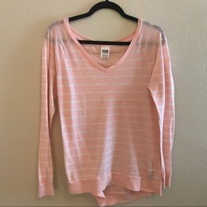 [vs pink] Low Soft Long Sleeve Tee